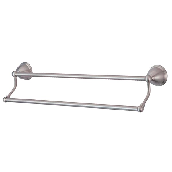 Restoration 18" Dual Towel Bar, Brushed Nickel